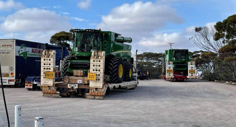 Diverted farm machinery returns to the farmers of Western Australia